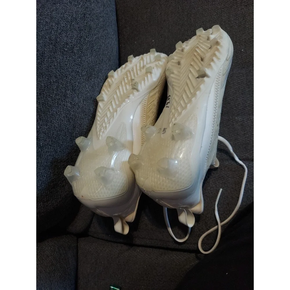 Adidas Adizero 5-Star 7.0 X Primeknit Ivory Gray Cleats ‎ Men's Sz11 Football